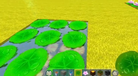 迷你世界荷叶怎么变多